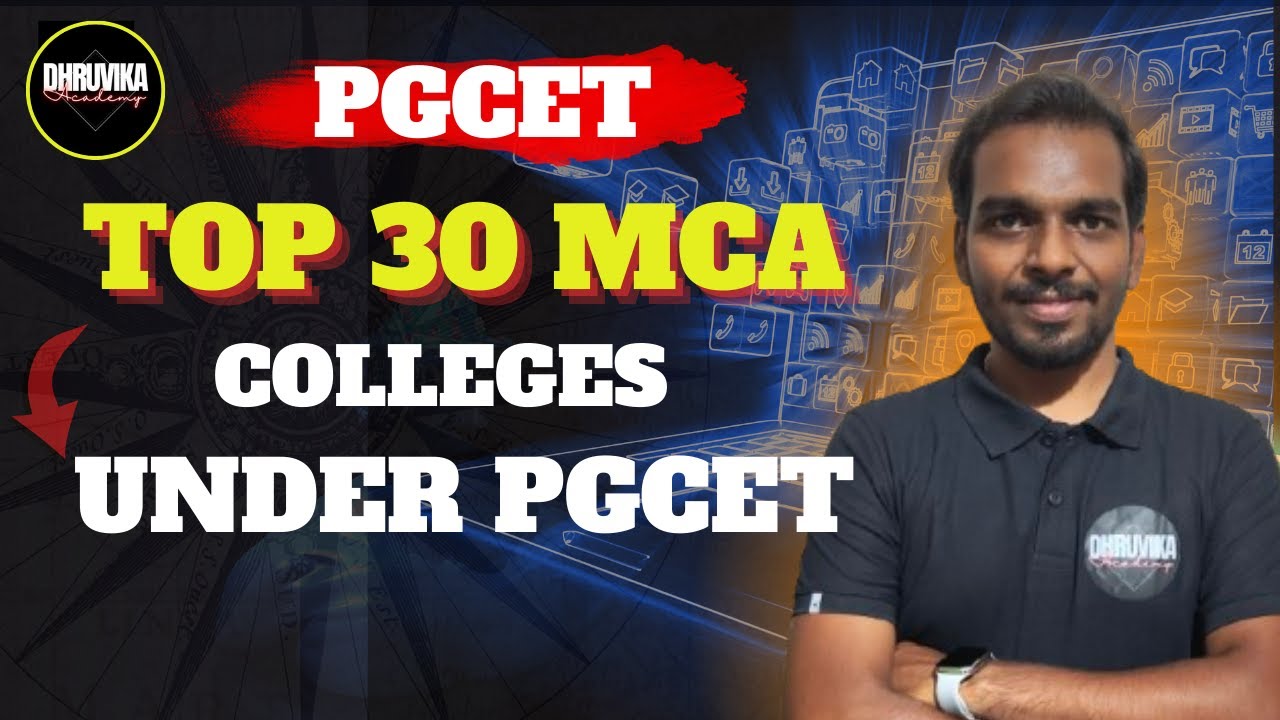 PGCET 2024 | Top MCA Colleges in Karnataka under PGCET