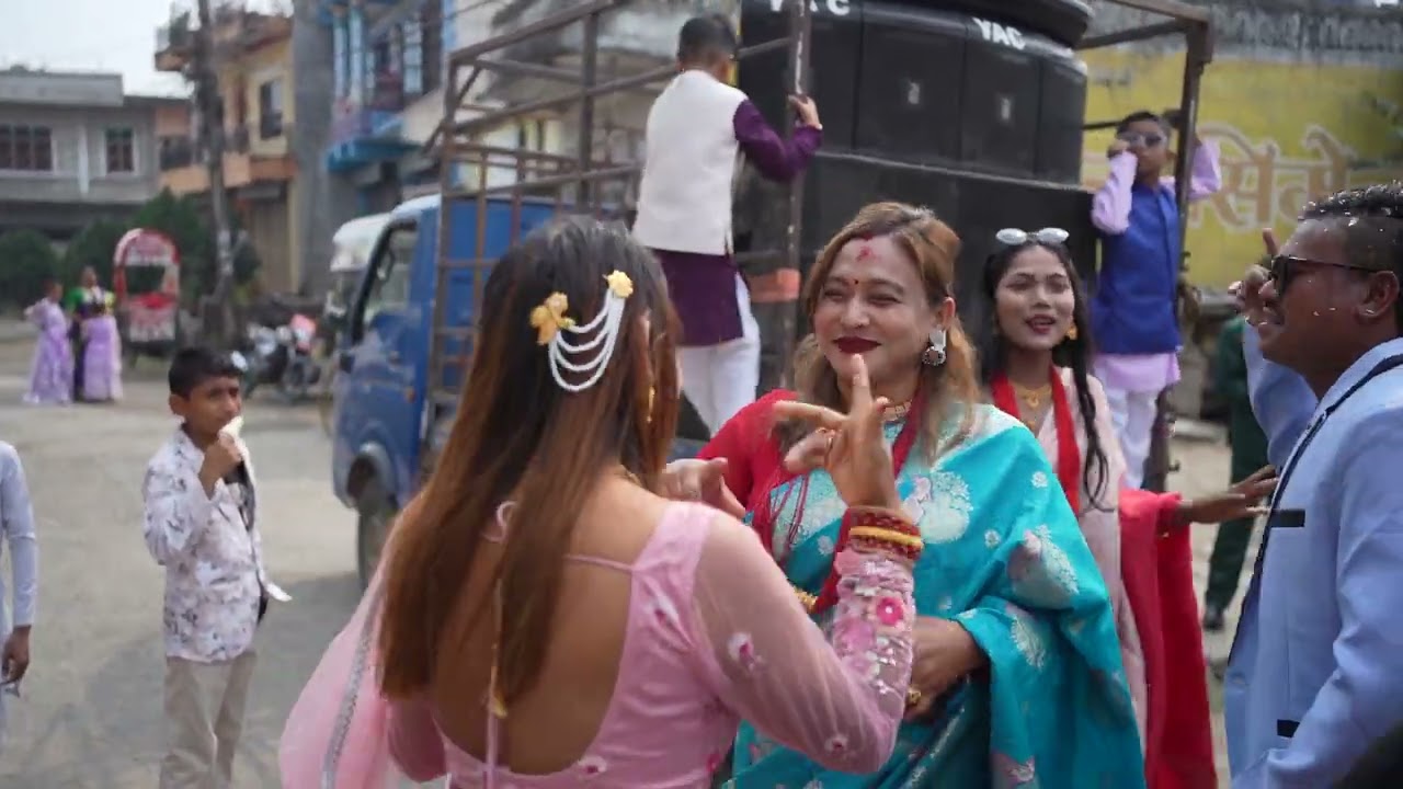Lovely  tharu wedding dance/wdg official