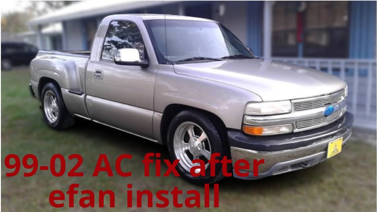 BP Automotive AC upgrade for 99-02 GMT800 with electric fans