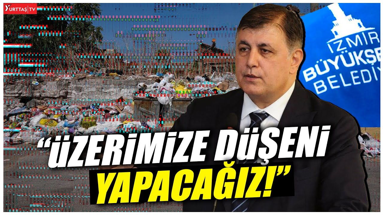 İzmir'de çöp krizi! Başkan Cemil Tugay'dan açıklama: Haksız yere suçlanıyoruz!
