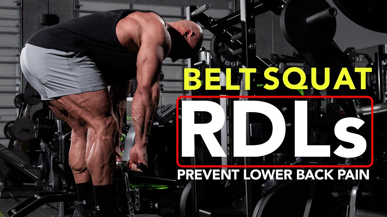 How to do Romanian Deadlifts with the Belt Squat Machine (Proper Form)