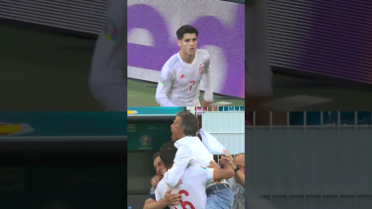 EURO 2020 Benchcam: Morata / Luis Enrique 🎥