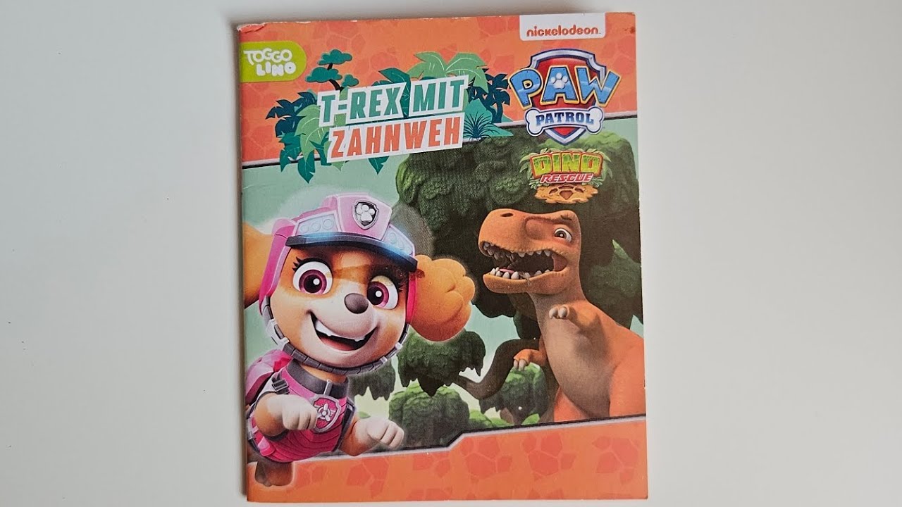 PAW PATROL Helfer auf vier Pfoten - T-Rex mit Zahnweh (vorgelesen)