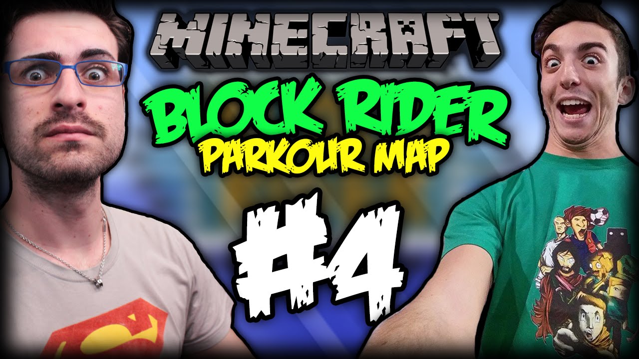 MINECRAFT PARKOUR: GIORGIO E LA SUA MESSA - Block Rider w/ MURRY! #4
