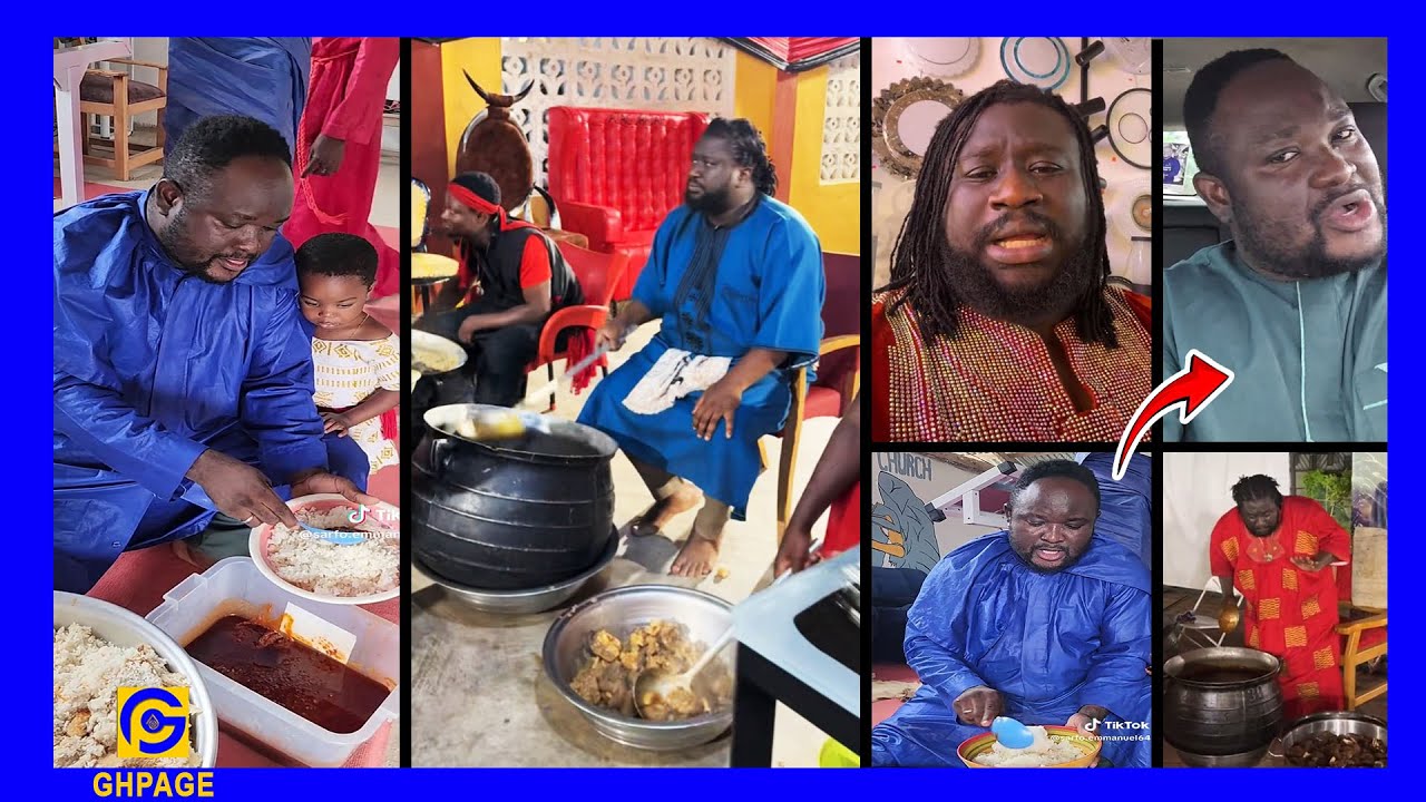 Ajagurajah Replies New Sumsum Sore Sofo Sharing Food In Church Like Him;He Replies Ajagurajah