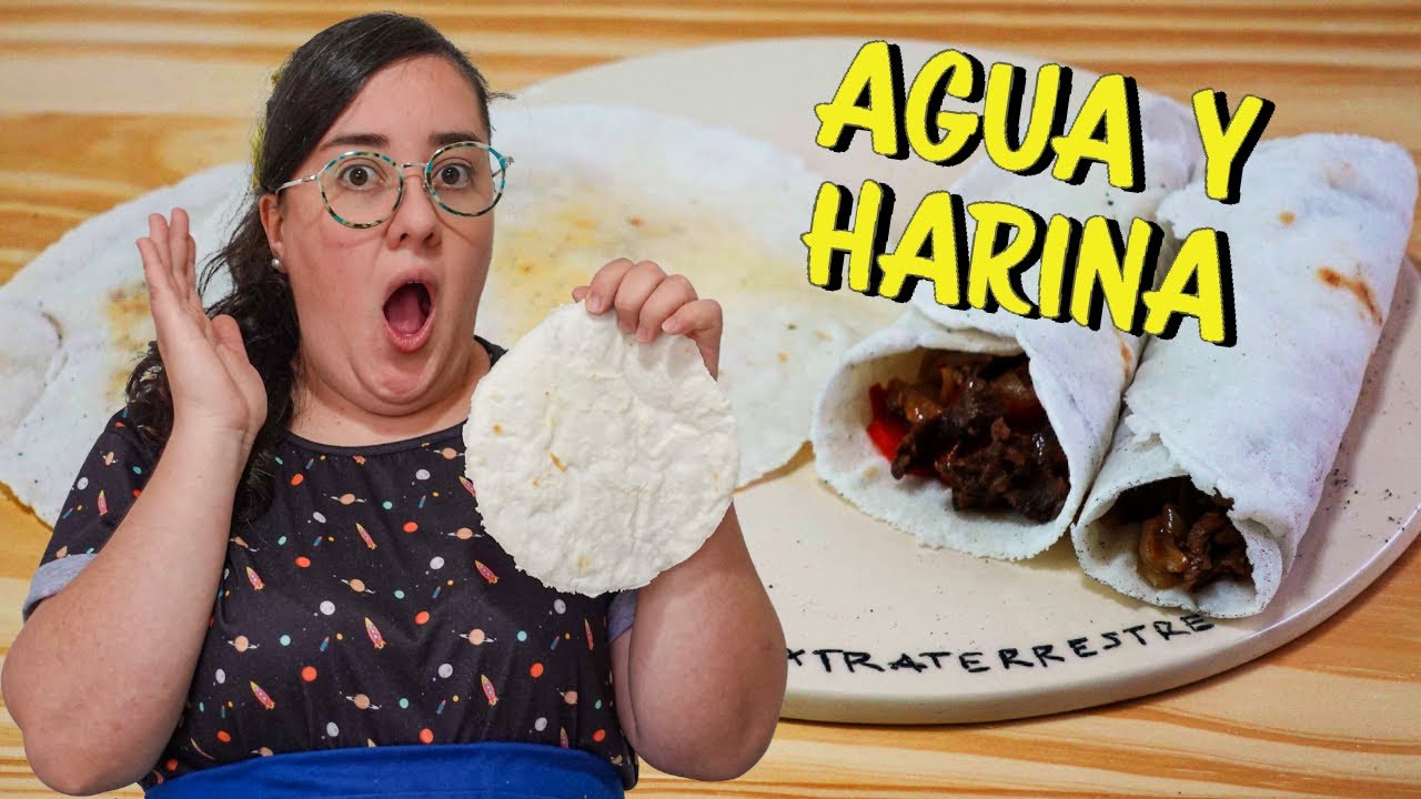 Este es el truco para hacer masa para tacos: ¡2 ingredientes y sin gluten!