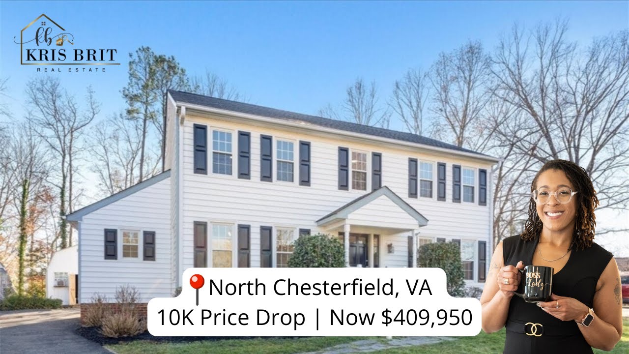 Back on Market! Move-In Ready 4-Bedroom Home in North Chesterfield, VA