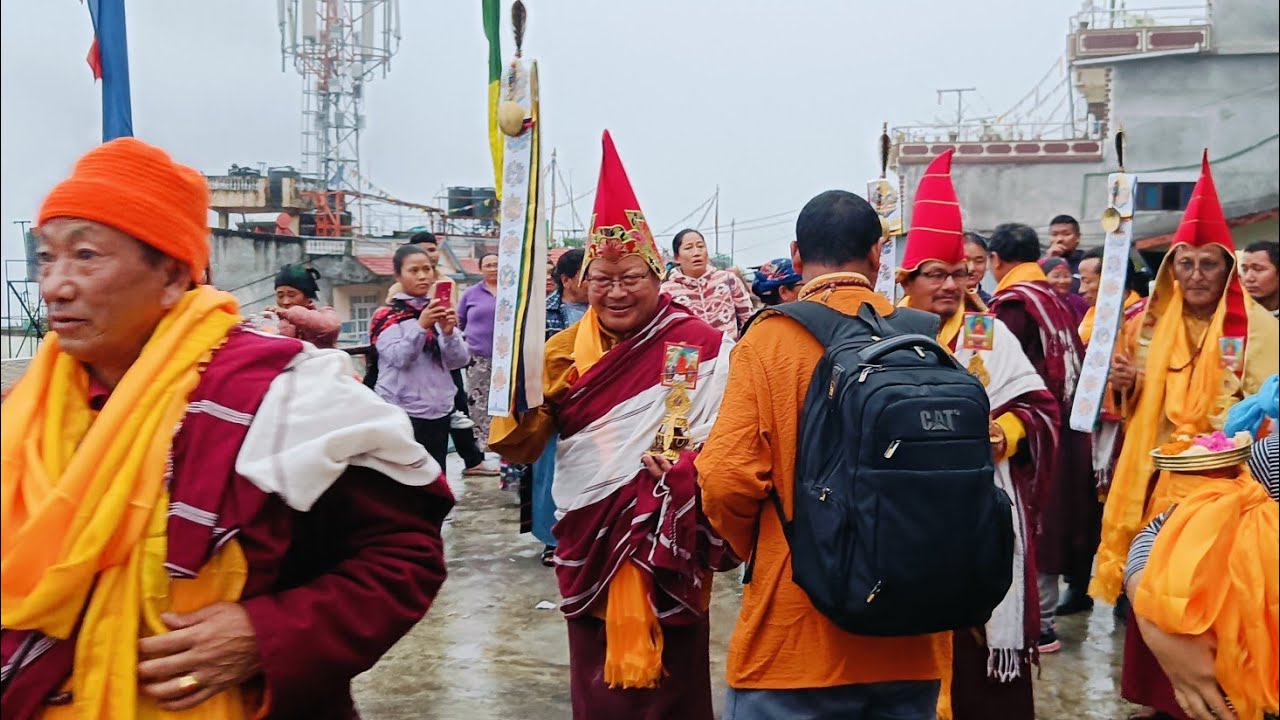 Lama Gurus- Grand Welcoming Program at Dhunche, Rasuwa