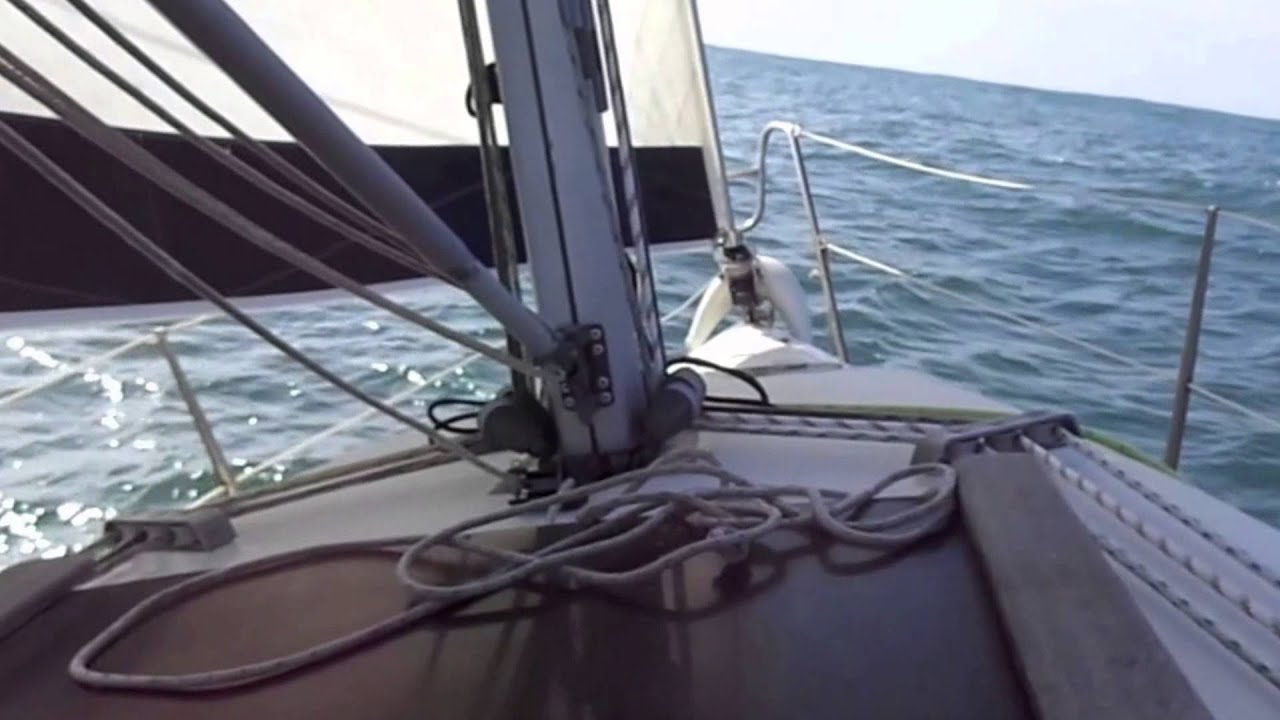 Sailing RO 260 single-handed 01.11.2015