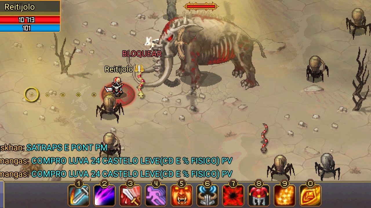 Warspear online - As desventuras de um BRB, o ambiente agora e outro.