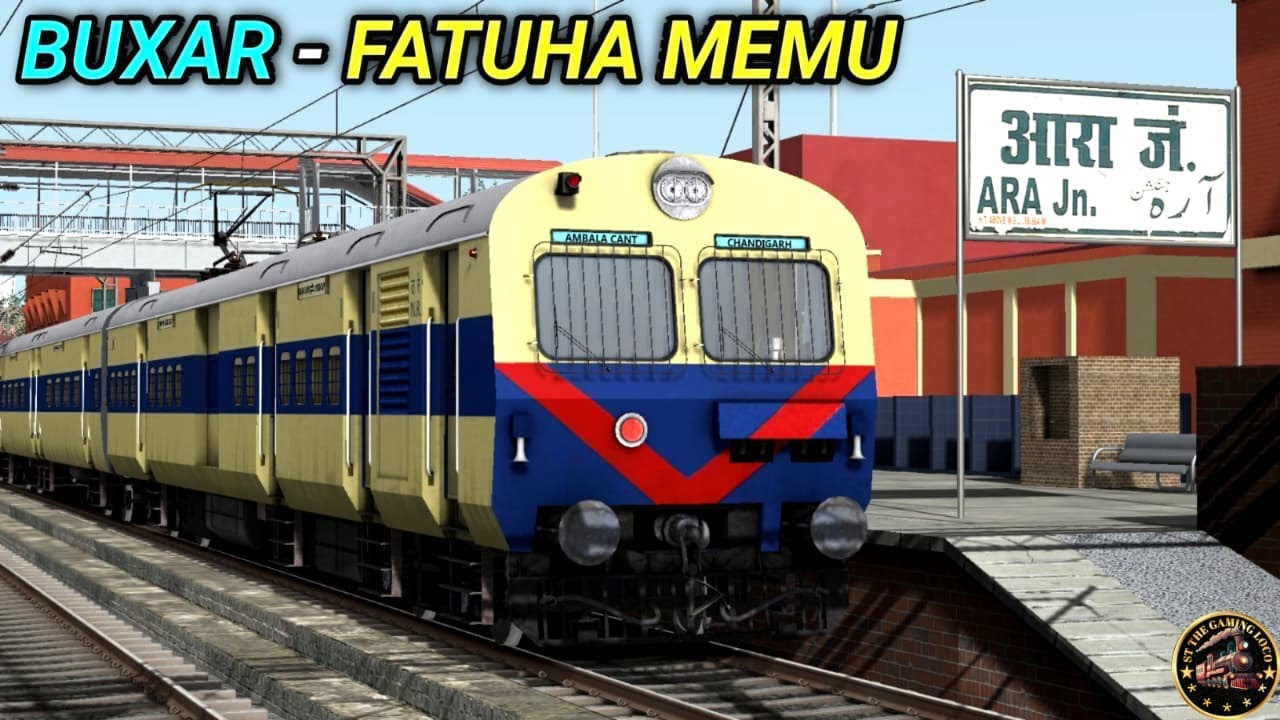 63262-BUXAR - FATUHA MEMU |TS Classic#indianrailways