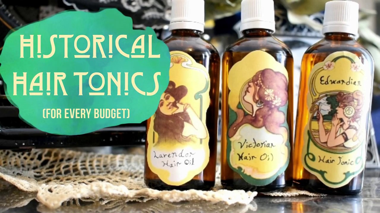 Historical Hair Tonic Recipes (one for every budget!)