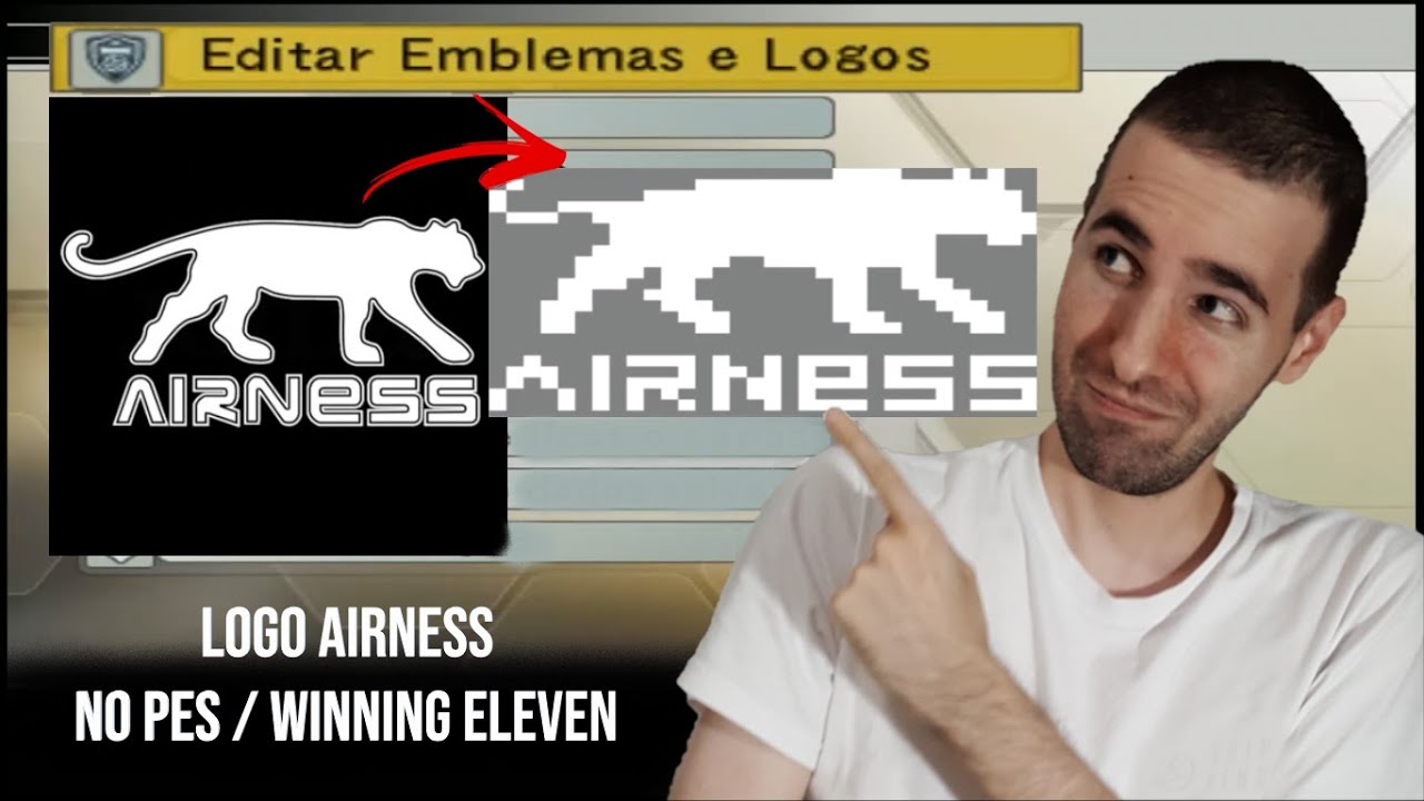 Como fazer o logo da AIRNESS no PES / Winning Eleven ps2