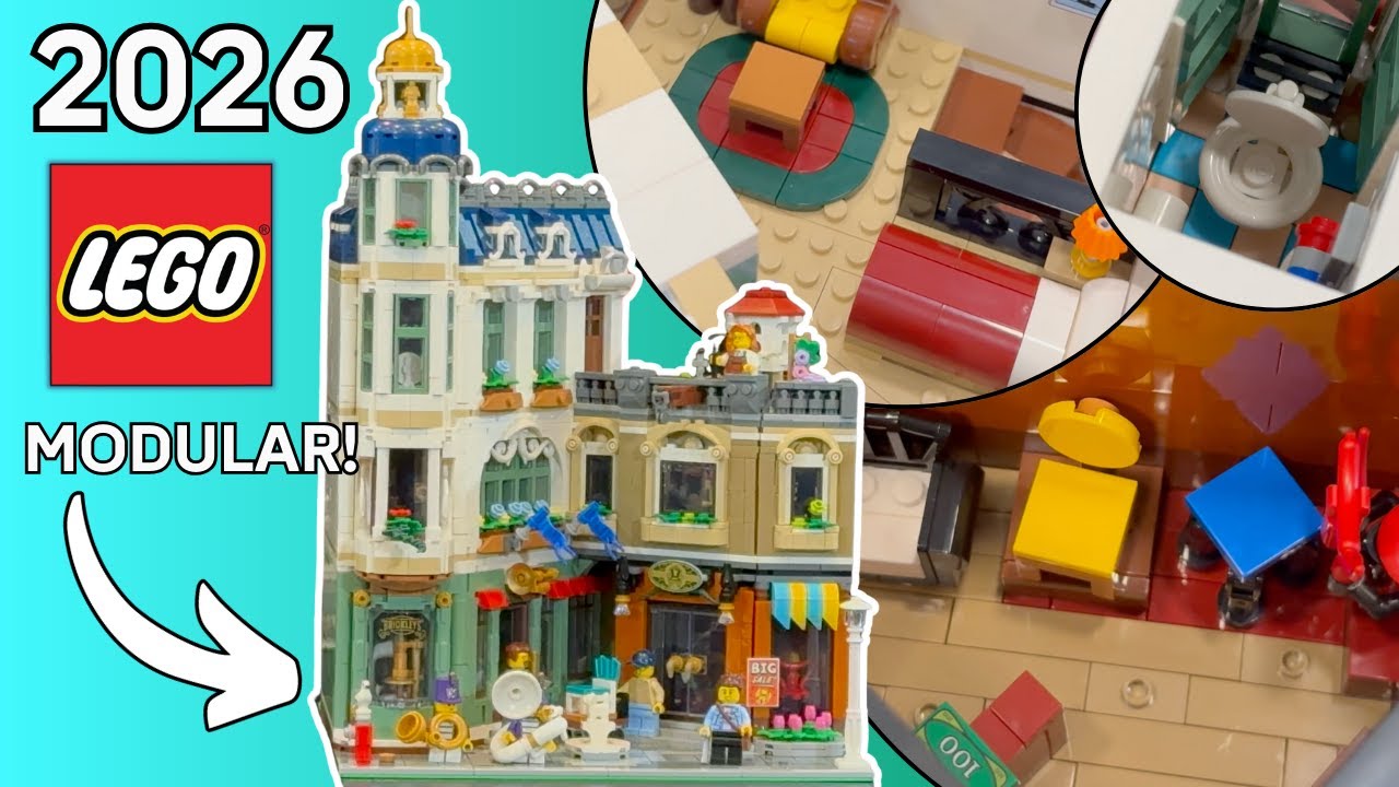 Модульный набор LEGO 2026 года уже здесь: презентация + полный интерьер (11371)