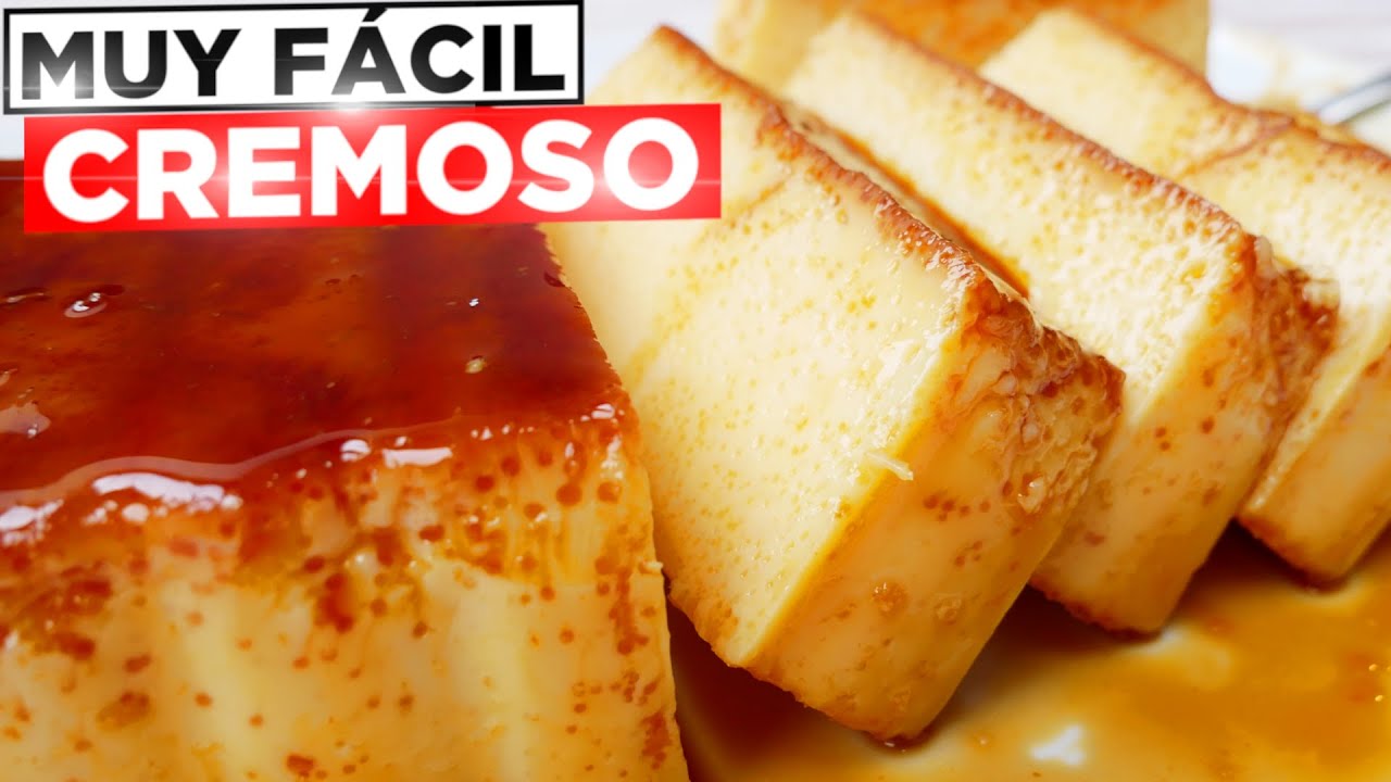 ¡SOLO 2 INGREDIENTES y en 2 MINUTOS! 🍮😍 EL POSTRE MAS RICO Y FÁCIL (FLAN DE LECHE CONDENSADA) 🥞😋