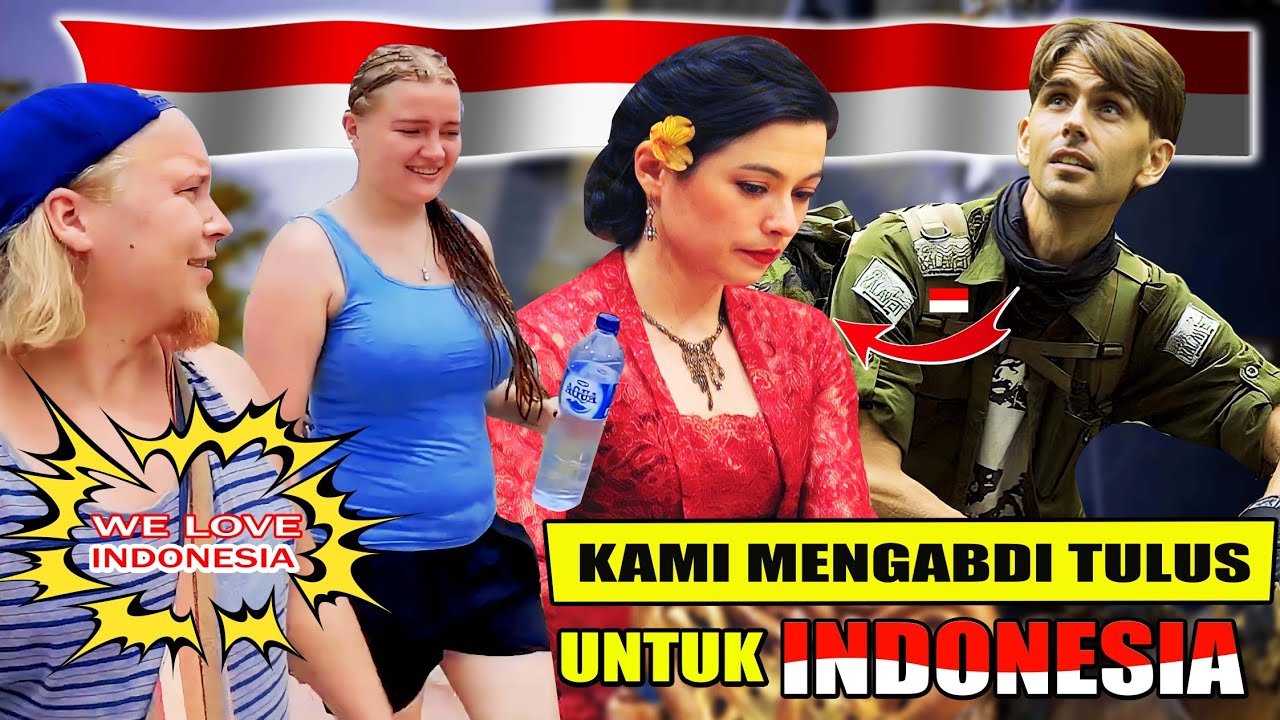 Bikin merinding ucapannya Sangat terharu !! Bule Bule berhati mulia mengabdi tulus  untuk INDONESIA