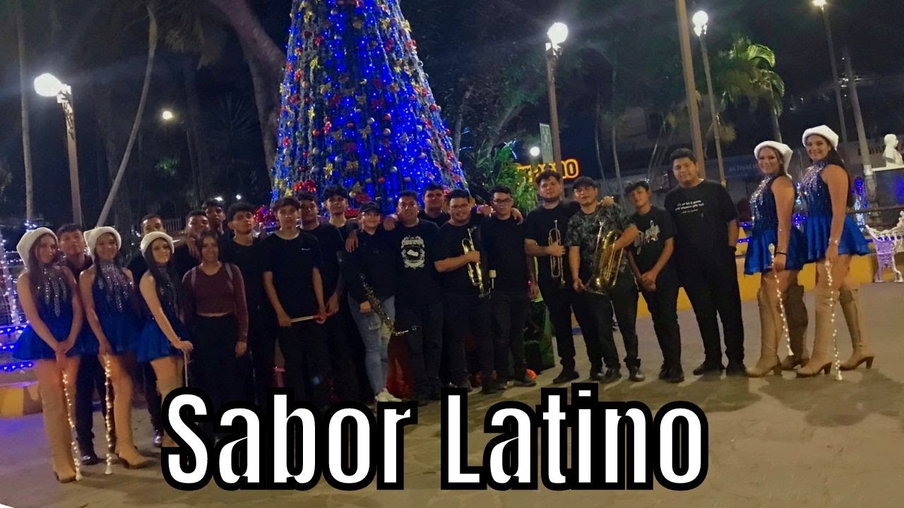 ASI es la PARTICIPACION de BANDA SABOR LATINO en las NOCHES de COMPRAS em SENSUNTEPEQUE