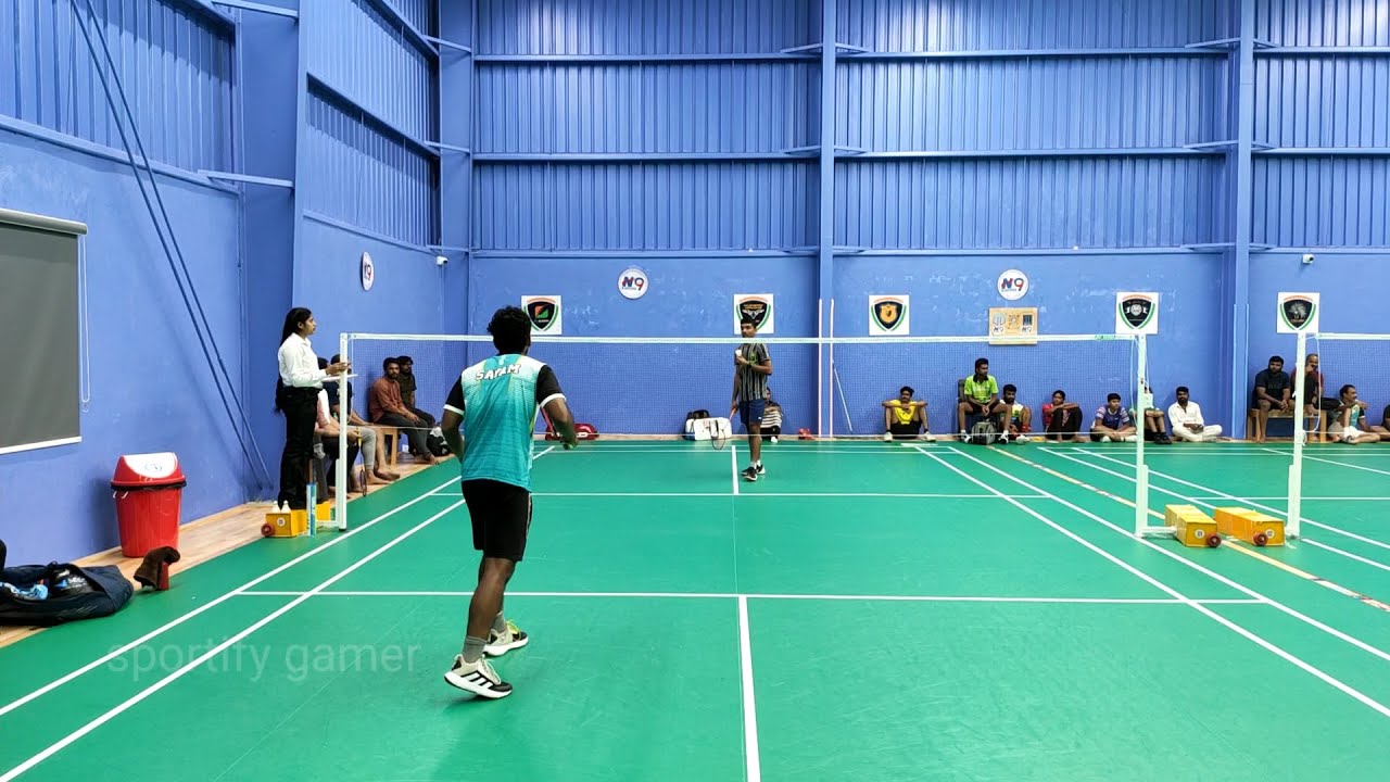 Sayam vs Sriram - CUBZ Badminton Challange - N9 Sports Academy Tellapur