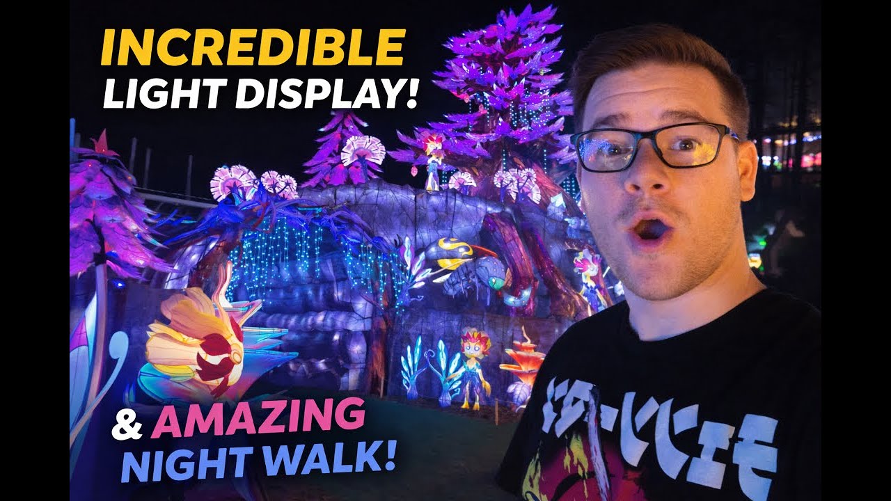 NC Chinese Lantern Festival 2025- Cary's Koka Booth Amphitheatre- Feels like I'm in Pandora