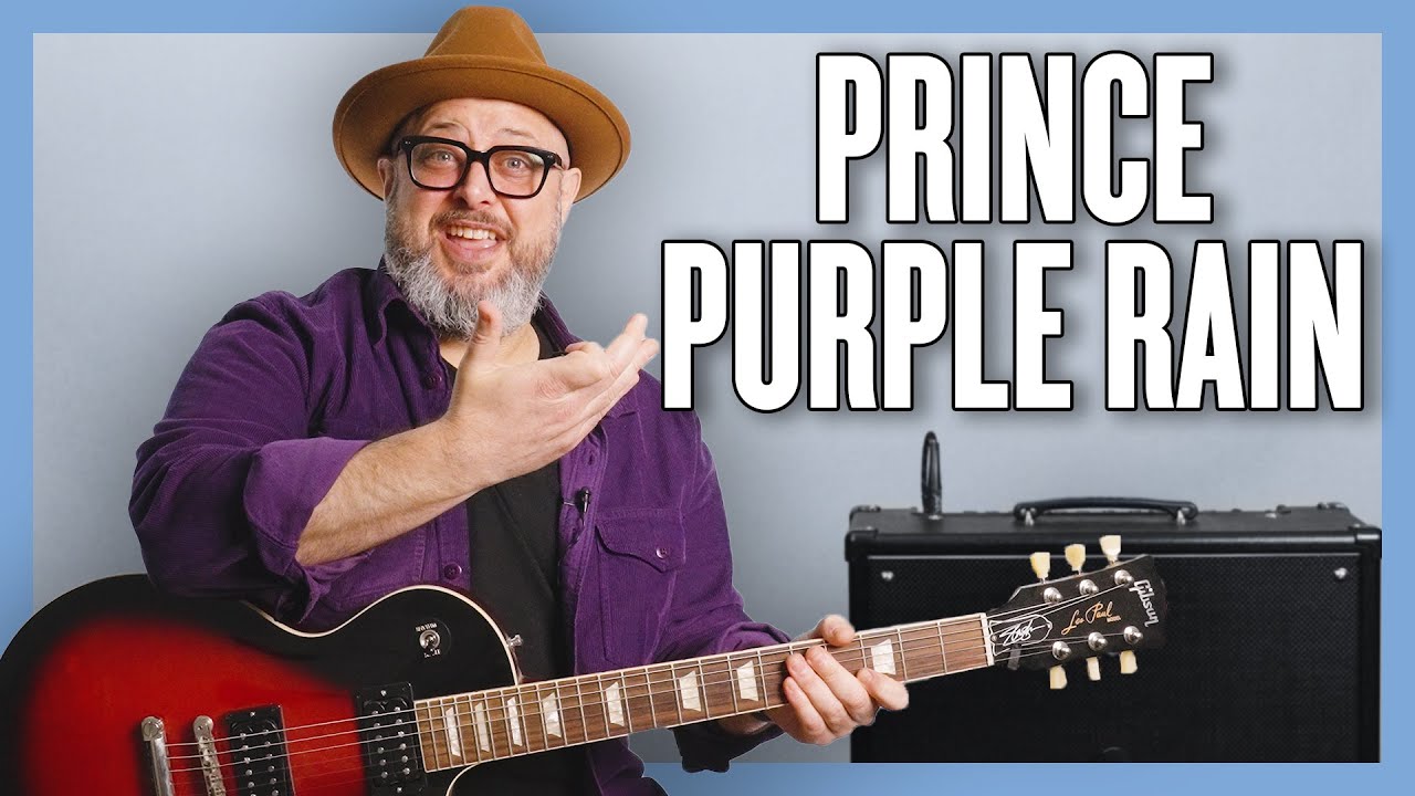 Prince Purple Rain Guitar Lesson + Tutorial