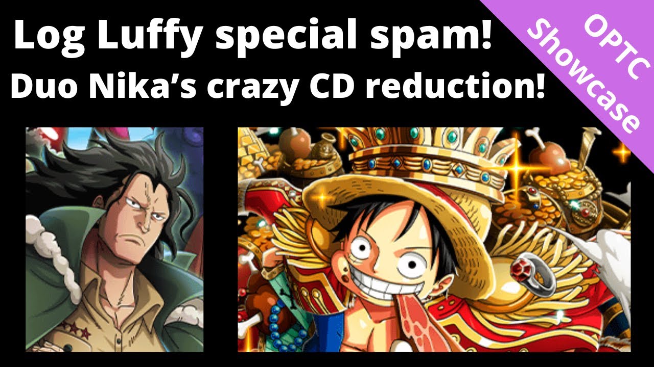 Duo Nika enables Log Luffy to spam specials like CRAZY! Very fun Revo 2 team! OPTC Garp Challenge