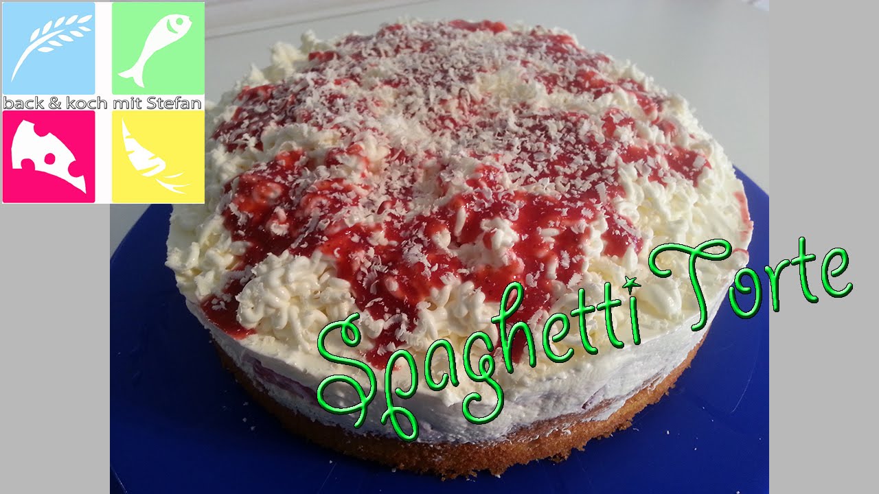 Spaghetti Torte / Rezept / Tutorial