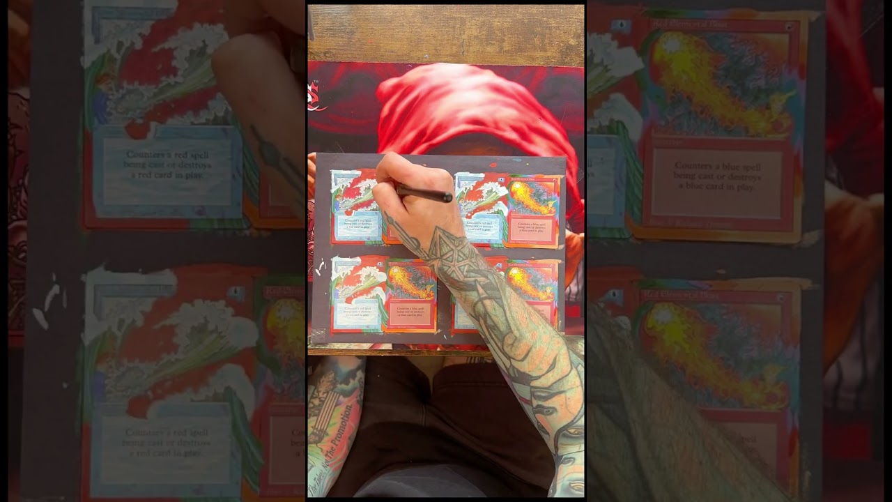 Playsets of Red and Blue Elemental Blasts! #mtglegacy #mtg