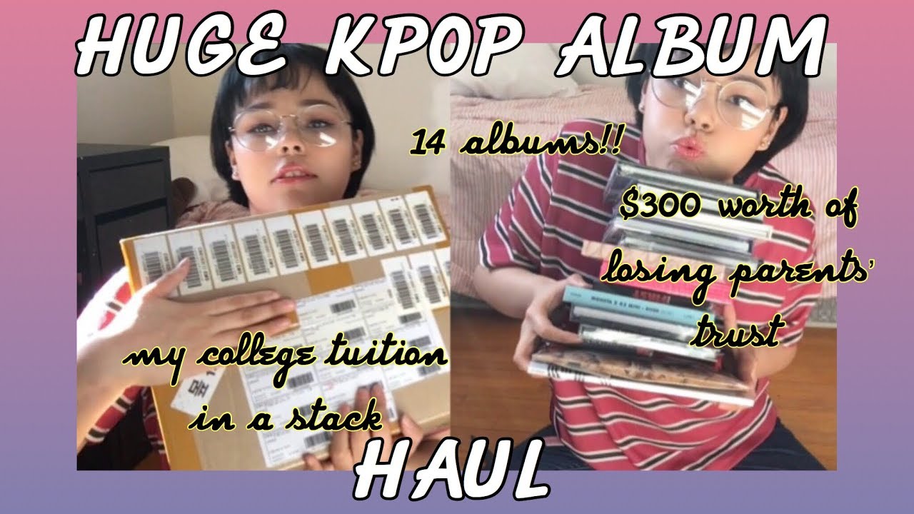 HUGE KPOP ALBUM HAUL + PHOTOCARD REVEAL | 14 ALBUMS FOR $300 (MONSTA X, EXO + NCT)
