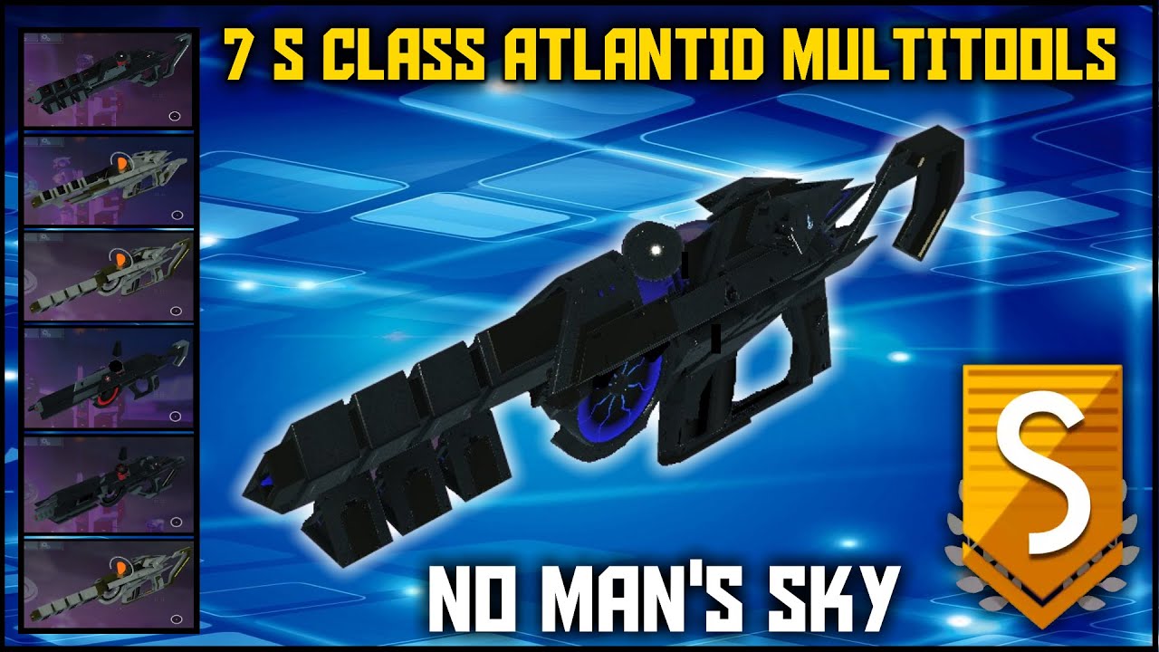 No Man's Sky Worlds - 7 S Class Atlantid Multitools - EASY FIND EUCLID ! - No Mans Sky Worlds 2024