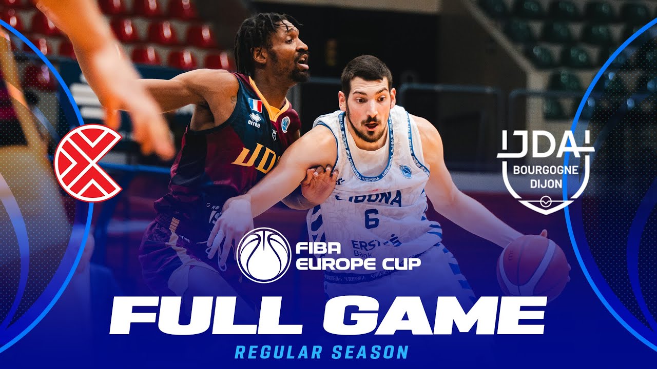 Regular Season | KK Cibona v JDA Dijon Basket | Full Basketball Game | FIBA Europe Cup 2025-26