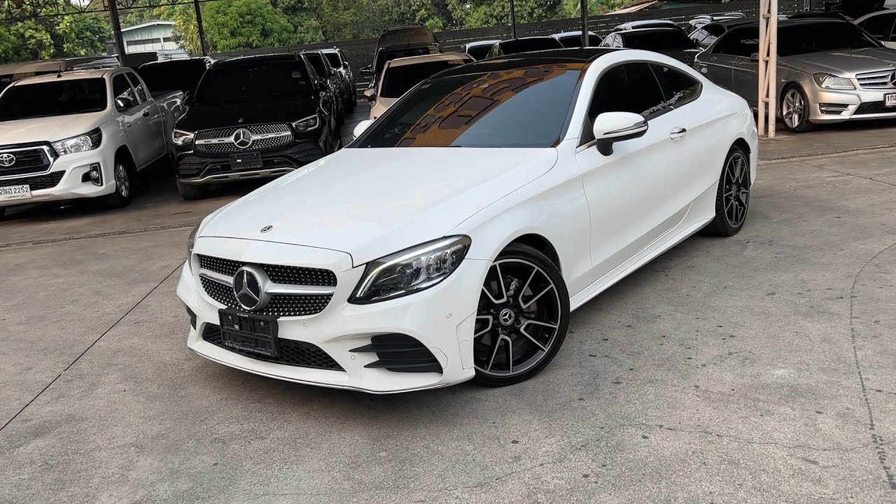 Mercedes Benz C200 W205 Coupe AMG Dynamic 2022 รถอายุ 1ปีกว่า ประหยัดลง 1ล้าน รถสปอร์ตที่คุณคู่ควร