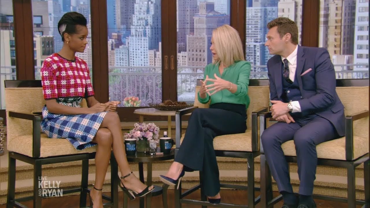 Letitia Wright Talks 