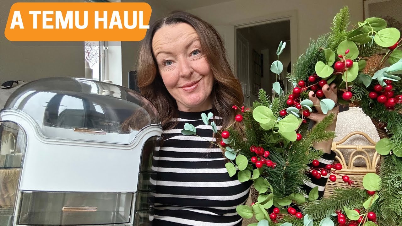 A TEMU HAUL - MY FAVOURITE HOMEWARE ITEMS - AD