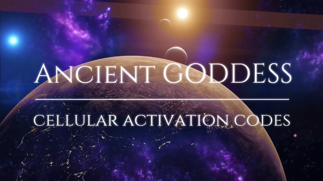 Ancient Goddess Cellular Activation Codes 🧬🌞🌙 ❤️✨ 1 Hour Channeled Journey 🌀 Beyond the Stars ✨