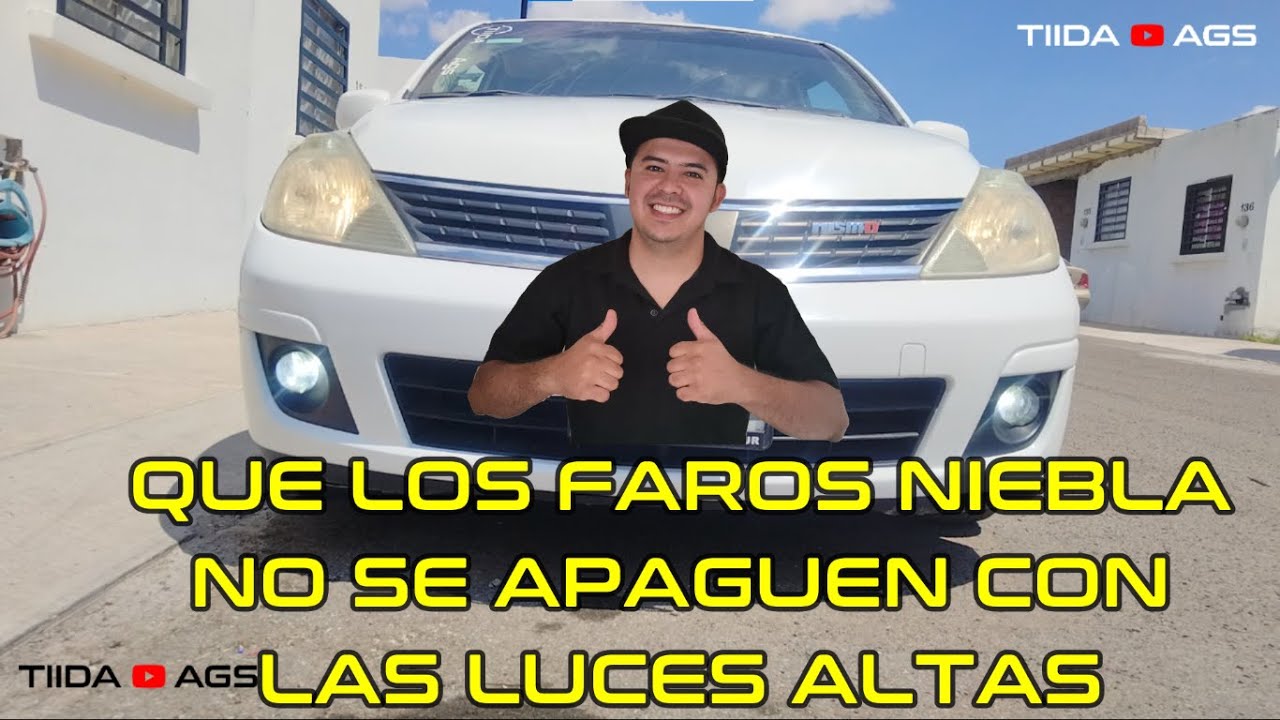 Como evitar que se apaguen los faros niebla con luces altas