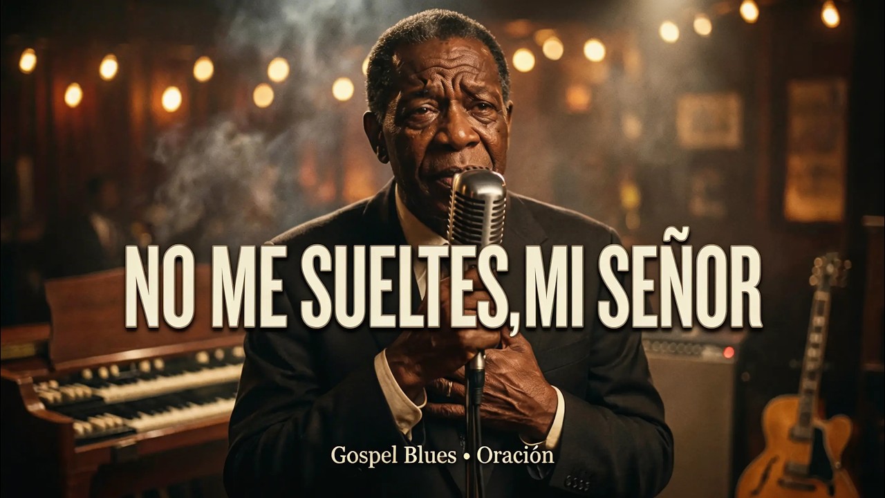 NO ME SUELTES, SEÑOR 🙏🏽 | Gospel Blues / Soul Cristiano