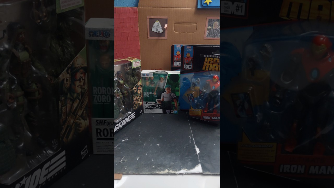Action figure haul #actionfigures #marvellegends #gijoeclassified #shfiguarts #collection #haul