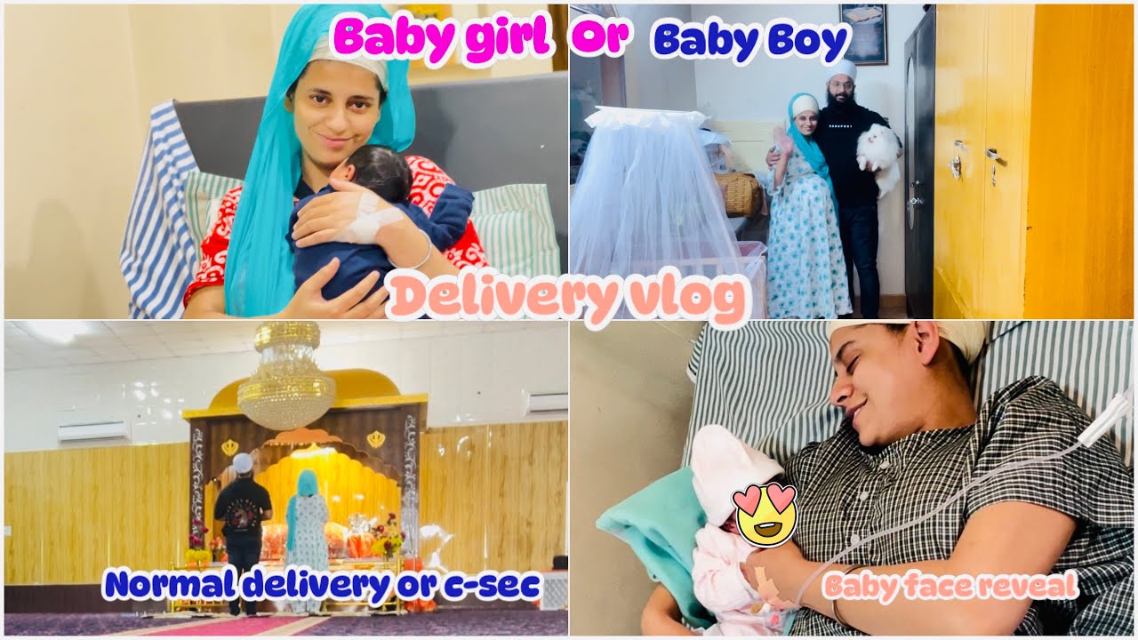 Finally our baby is here || Face reveal || Normal delivery or C-section|| Baby boy or Baby Girl