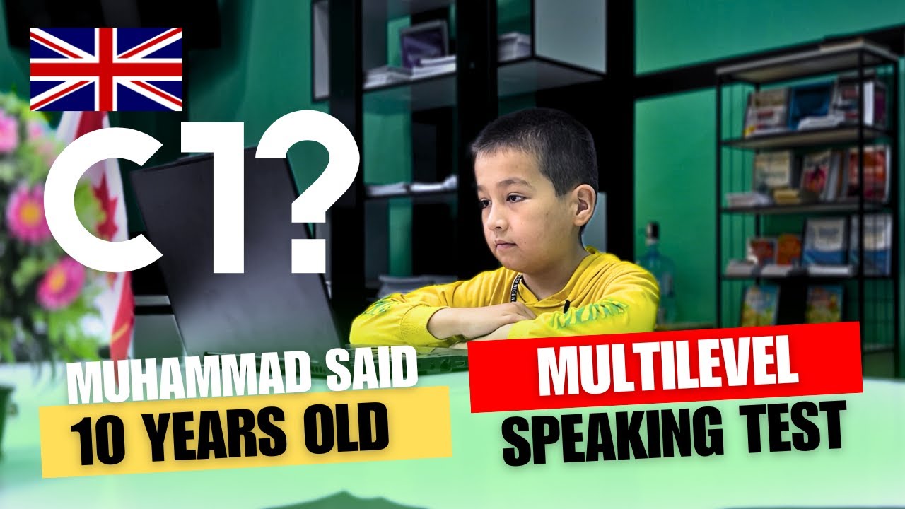 #MockSpeaking      #Multilevel Student: Muhammad-SaidAge: 10 | Speaking Mock Test