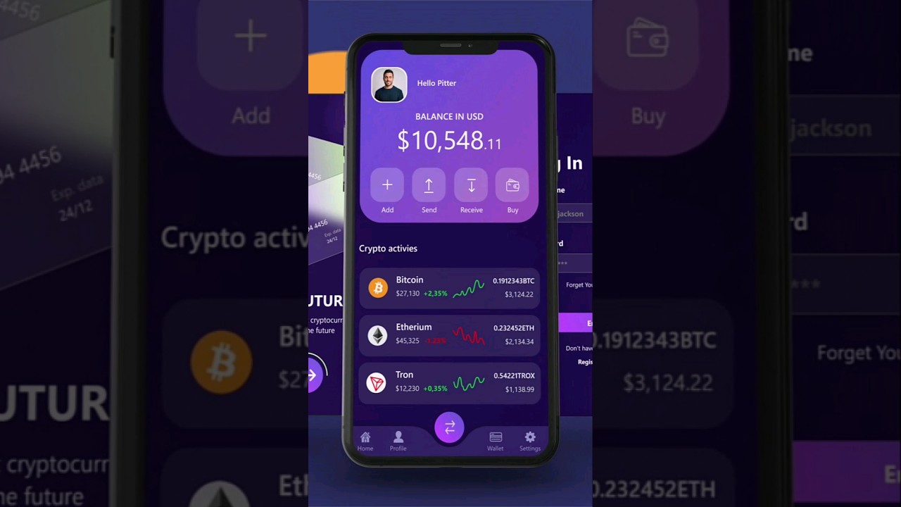 Create a Stunning Crypto App UI Design in Android Studio Tutorial 2023 #android #androidstudio