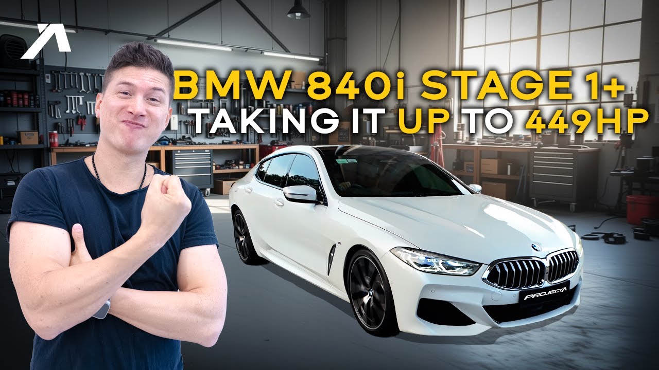 BMW 840i мощностью 449 л.с. — Безумие Stage 1+ на динамометрическом стенде!