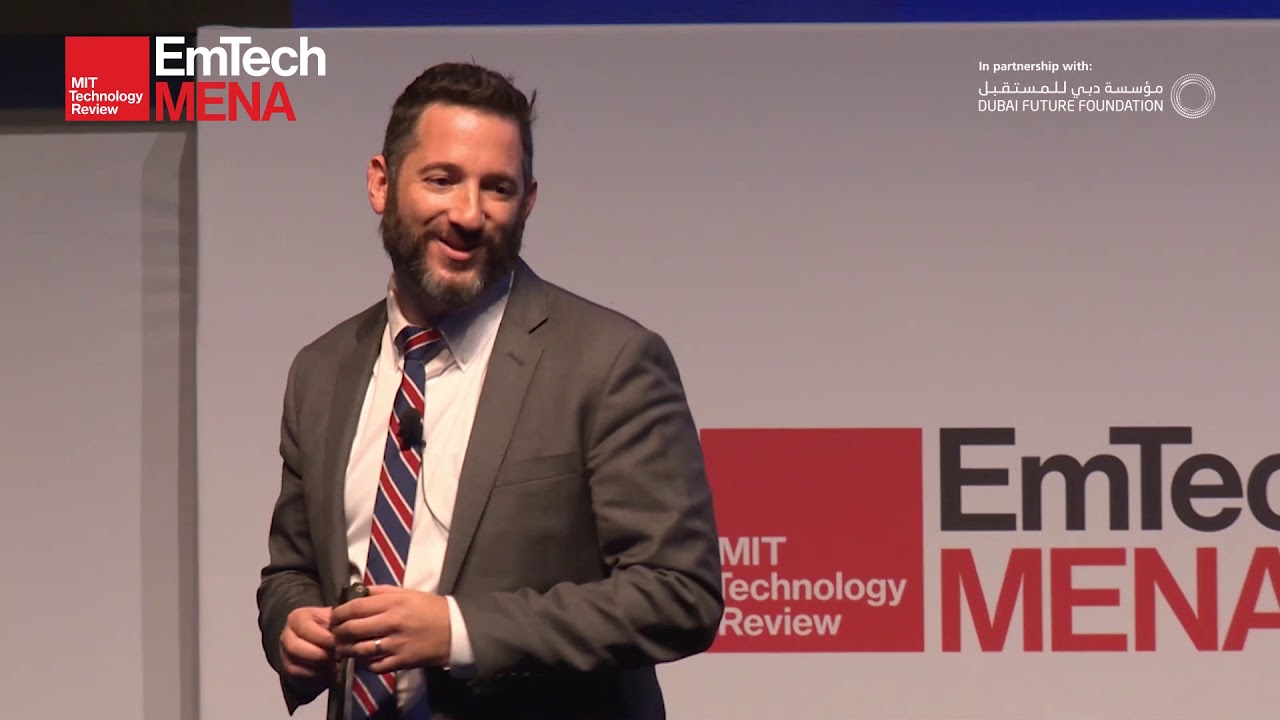 EmTech MENA 2018: Justin Fier - Securing Our Future