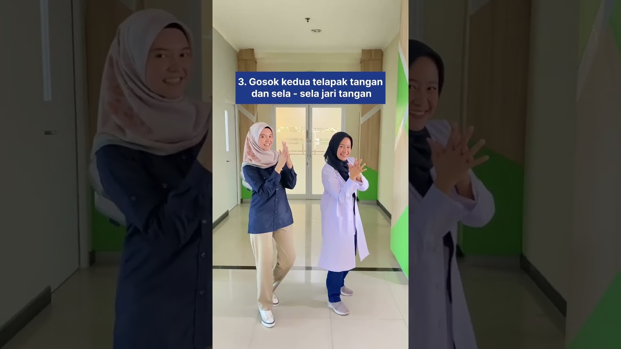 Tangan bersih, kuman hilang dengan 6 langkah cuci tangan ini👏 #6langkahcucitangan