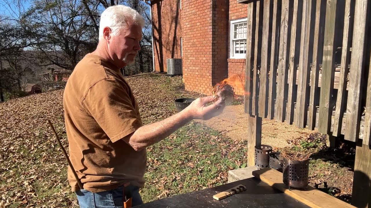 Give Your Hand And Bow Drill Embers Time To Coalesce