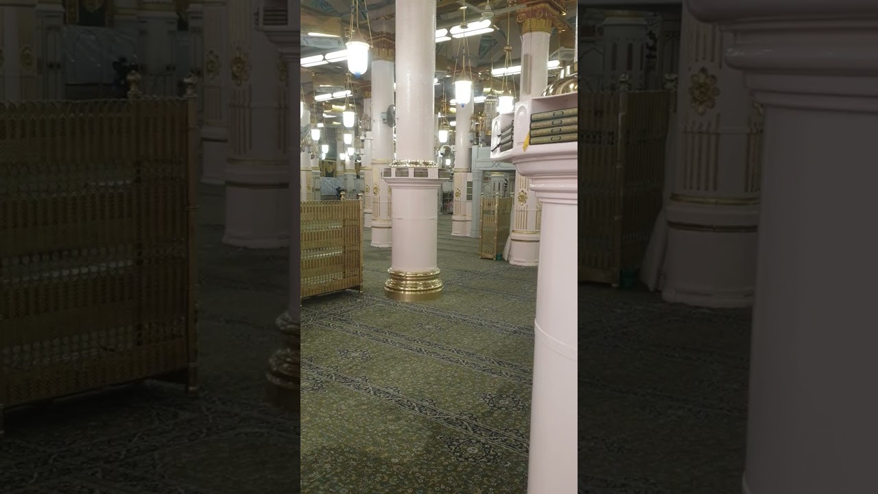 ریاض الجنہ میں صفائی کا وقت