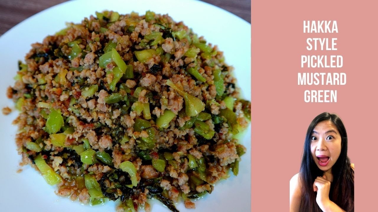 Pickled Mustard Greens Stir Fry  | Hakka Speciality |Easy, Quick and traditional grandmother recipe