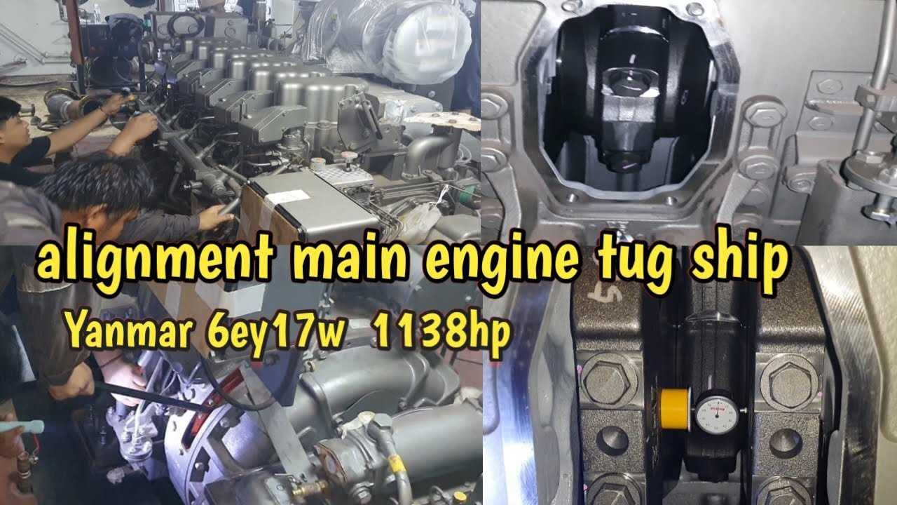 alignment main engine ship