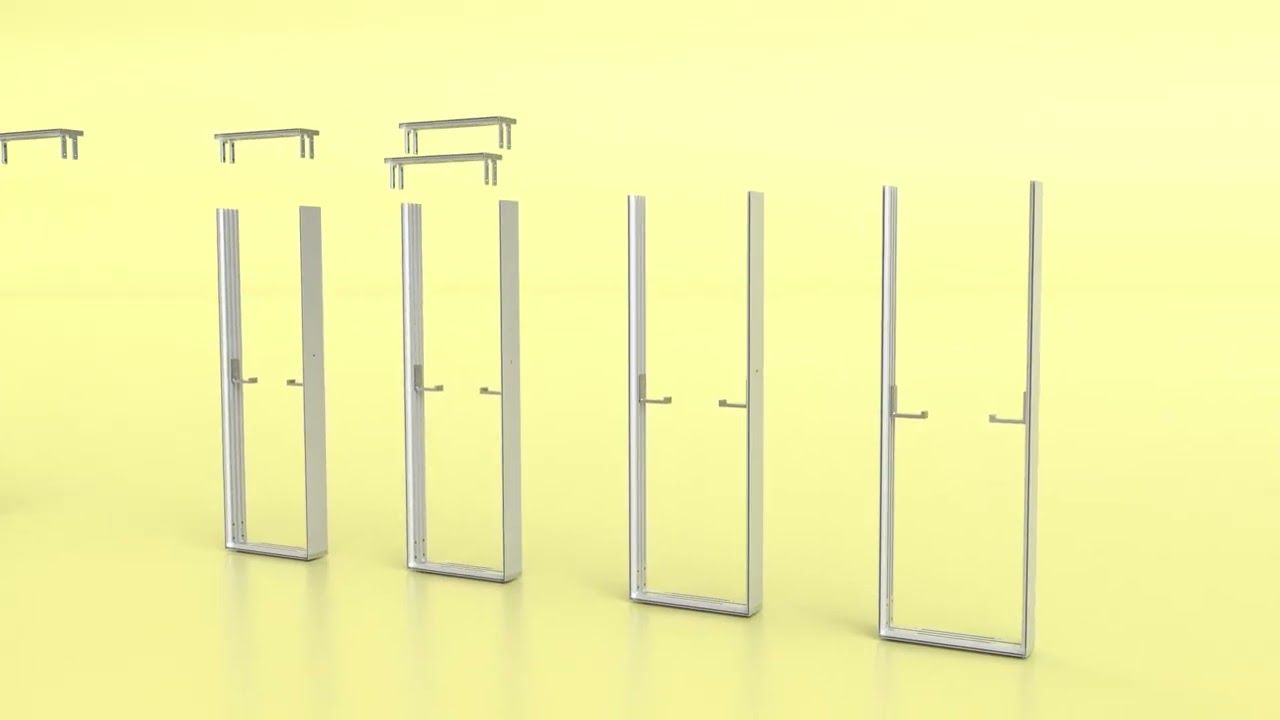 LEDUP Counter ONE Extension – Aufbau breite Messetheke