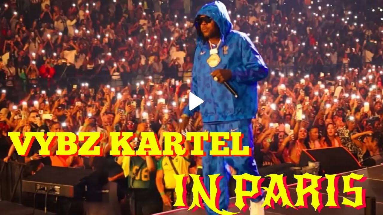 VYBZ KARTEL FULL PERFORMANCE IN PARIS. #vybzkartel Destroy #paris #dancehall 