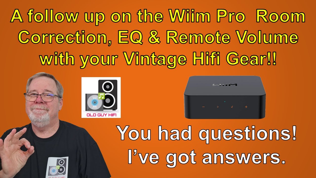 You had questions. I have answers. Analog to Digital? Room correction on an analog line in? Yes!